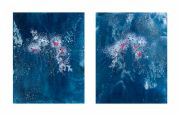 2023_Tidal-Glitter-3-and-4_CyanotypeInkEmbroideryonPaper_24-x-19in_Sml