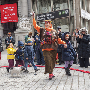 EGGSTRAVAGANZA IN BOWLING GREEN PARK IN NEW YORK