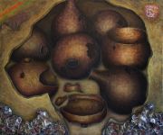 claudia-fuentes-de-lacayo-mi-barrio-iii-óleo-y-mixta-sobre-lienzo.