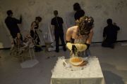 Queen Bee (Royal Jelly manufacturing, Harry Wood Gallery Tempe, AZ)