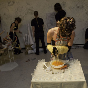 Queen Bee (Royal Jelly manufacturing, Harry Wood Gallery Tempe, AZ)