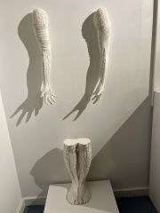 Installation view of Nature Me and Nurture Me