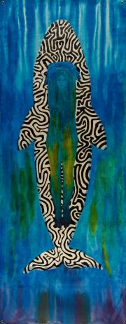 Woman in Whale 