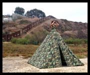 Ms. Homeland Security: Illegal Entry Dress Tent