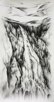 7.-Bird-Woman-Falls-Charcoal-48x28