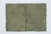 rrabinovich_river-library-380-with-footnotes-2011_mississippi-river-mud-and-glue-on-essindia-paper_15.5-x-23-inches