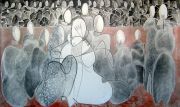 When-she-became-a-widow-02-36-60-Pencil-and-Crayon-on-Pa